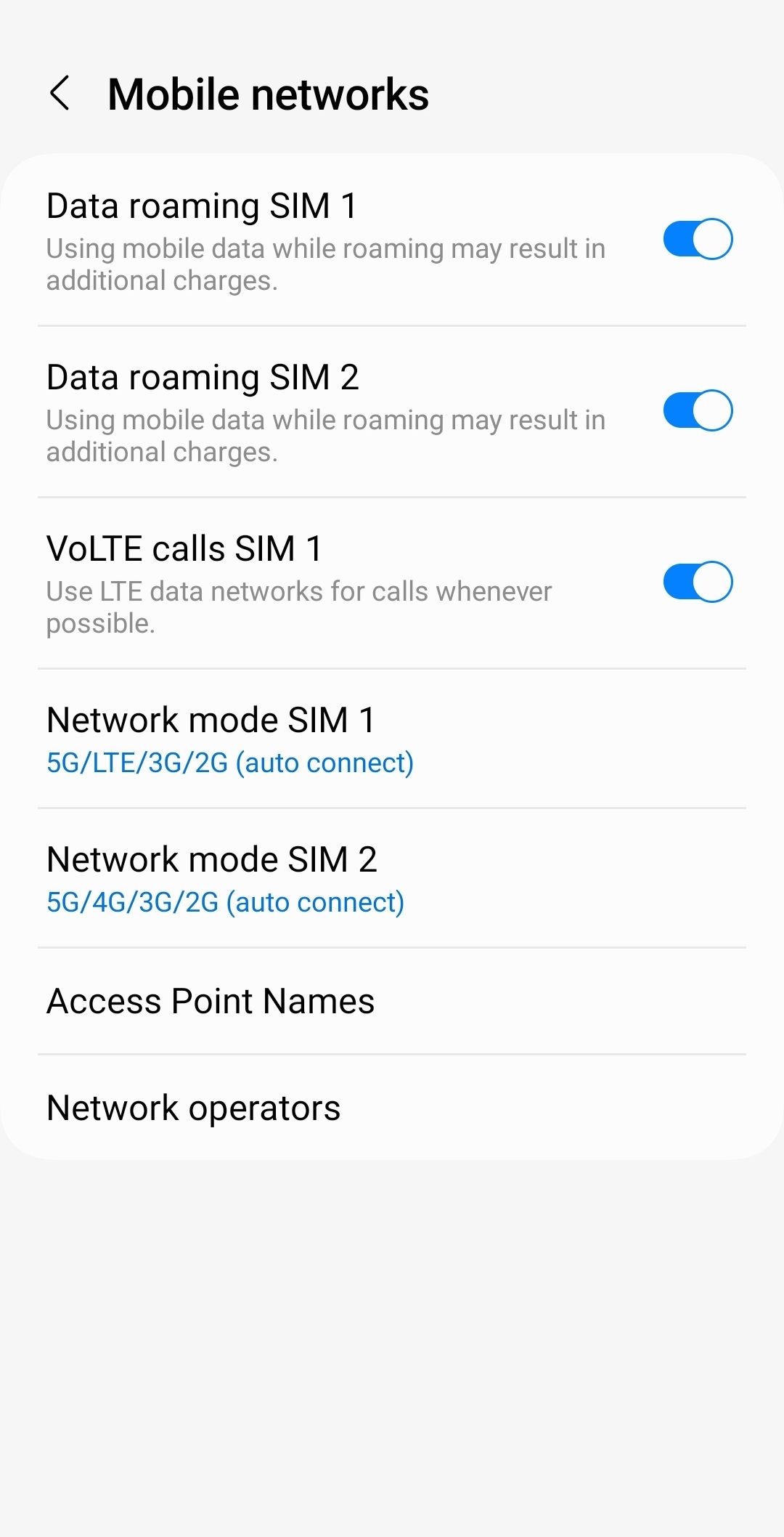 VoLTE Option is missing on my SAMSUNG Galaxy S21 Ultra - Page 2 - Samsung  Community
