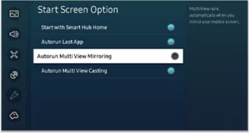 Add Disable Autorun Multiview Mirroring for QA65QN90A Samsung Community