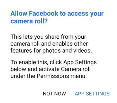 Weird camera and files app permission issue - Samsung Community