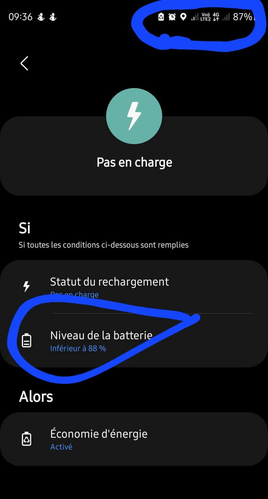 Résolu : Mode & Routines s'entre mêle et bugs - Samsung Community