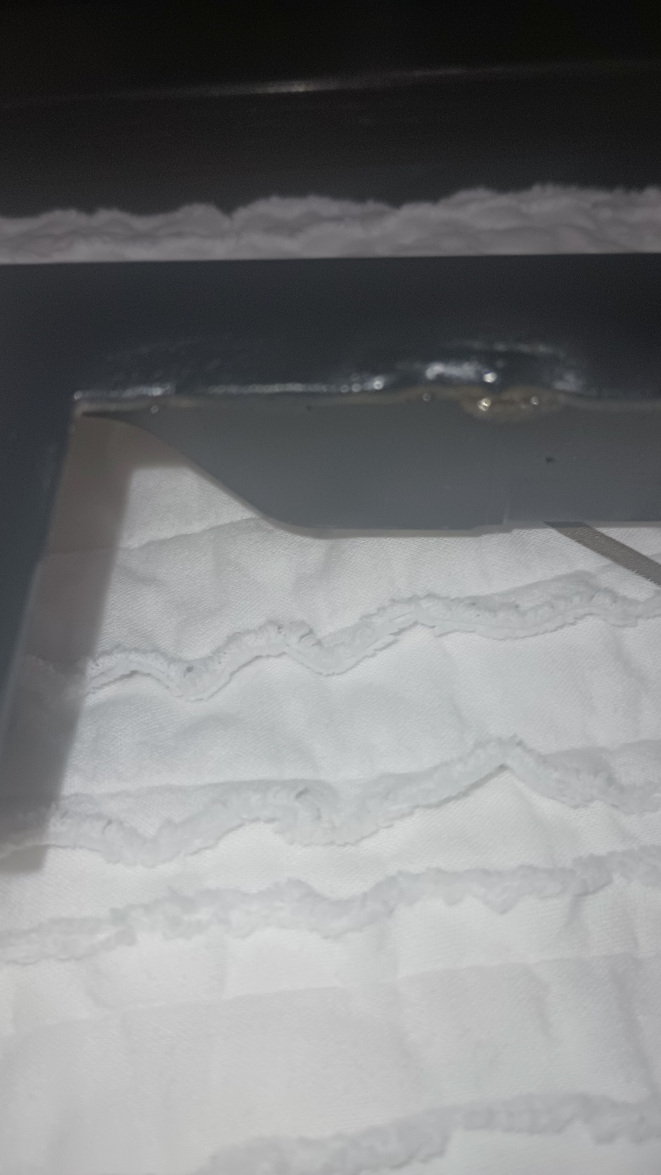 Our TV Went Black Bars , Melted the corner and burned my Wife's hand