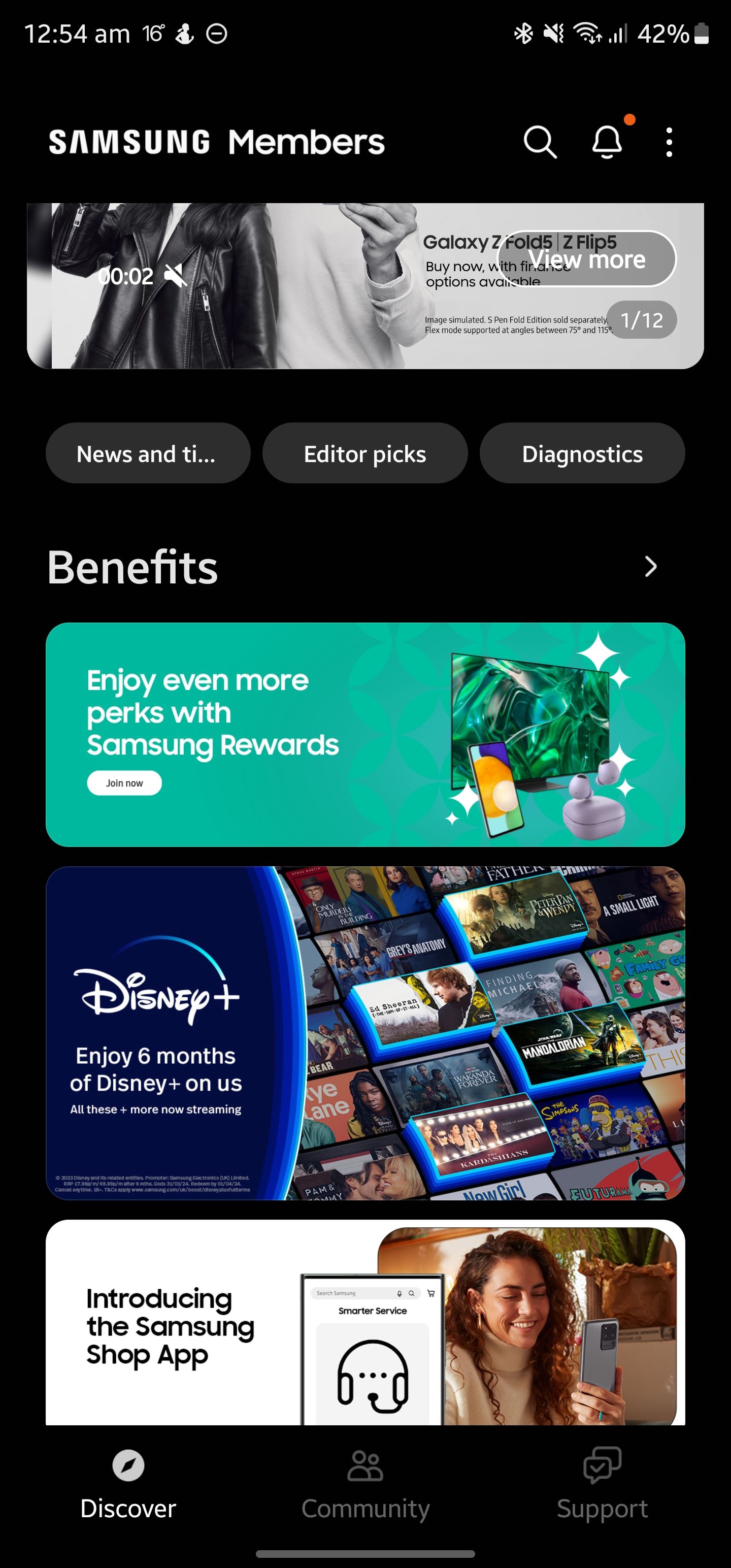 Disney Plus Samsung Community