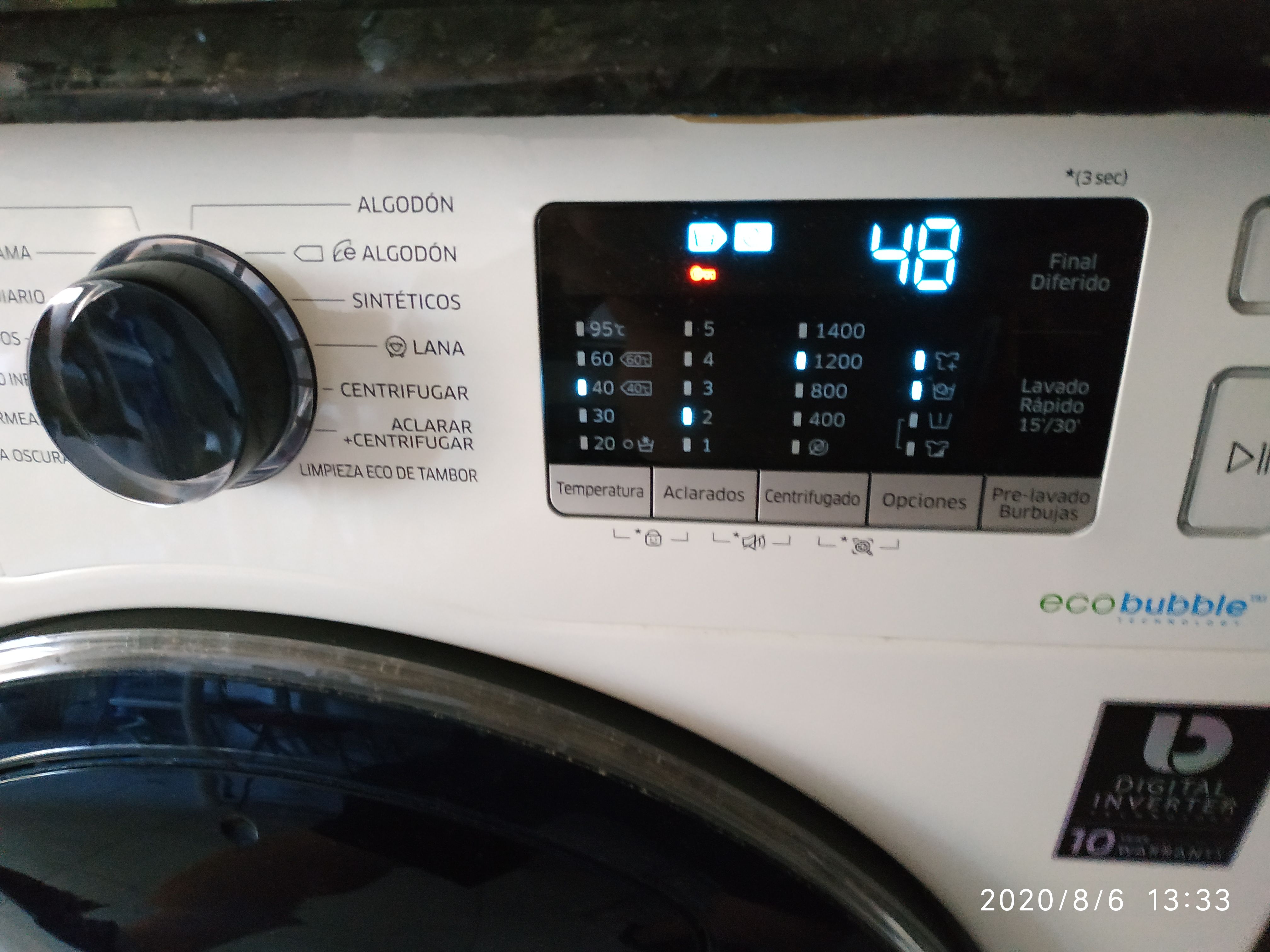 Solucionado: Añade el suavizante durante el lavado - Samsung Community