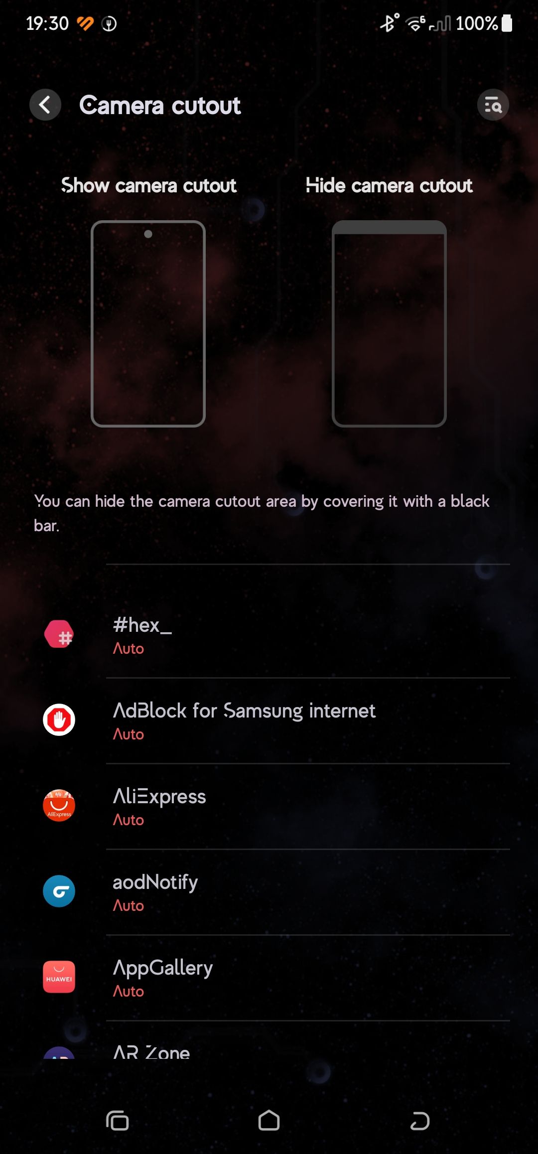 Rezolvat Cutout Camera S22 Ultra Samsung Community