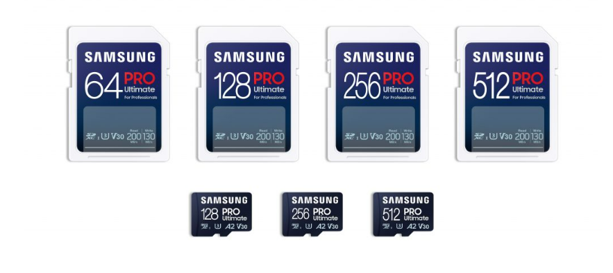 Samsung představuje nové paměťové karty PRO Ultimate, rychlejší a  spolehlivější řešení pro profesionální tvůrce obsahu - Samsung Community