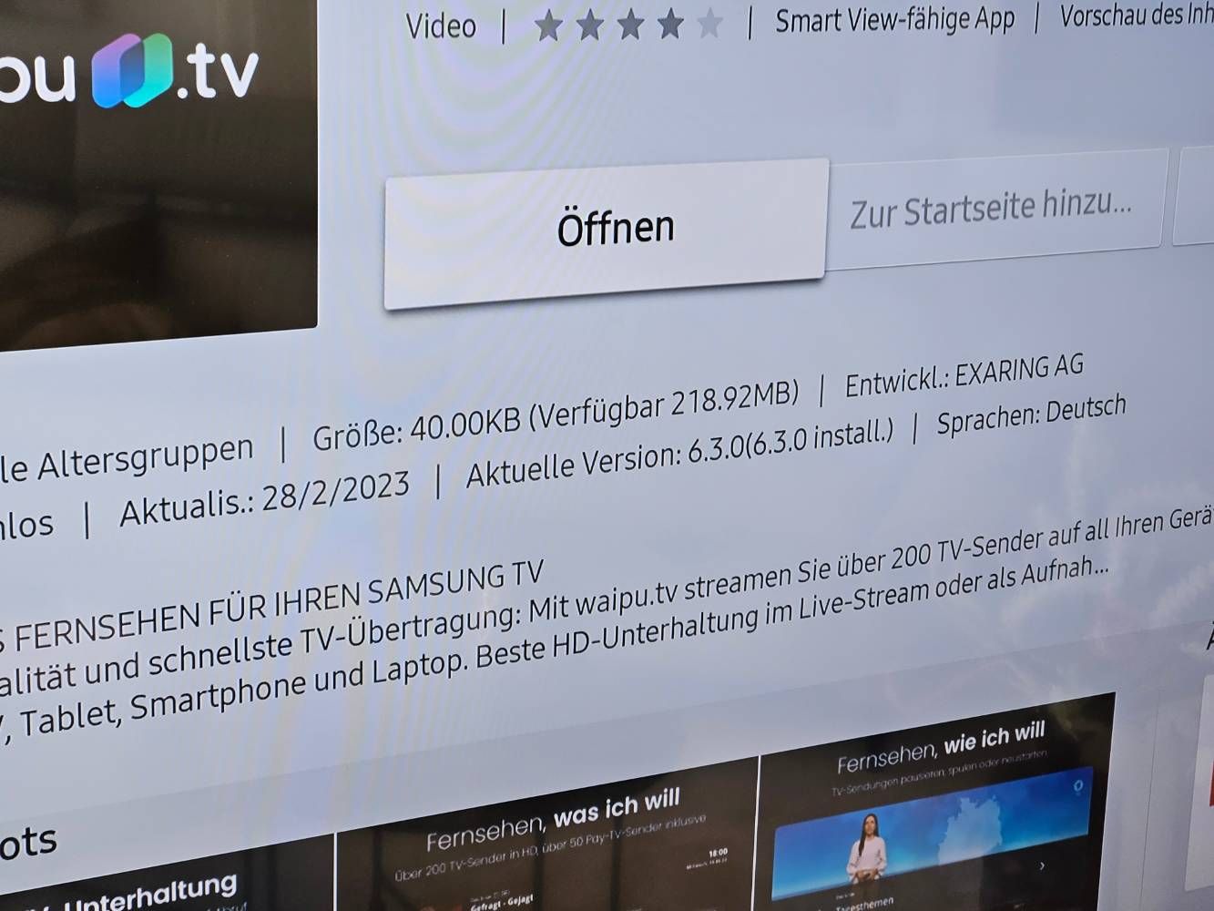Gelöst SamsungTV soll automatisch nach dem Einschalten die letzte App