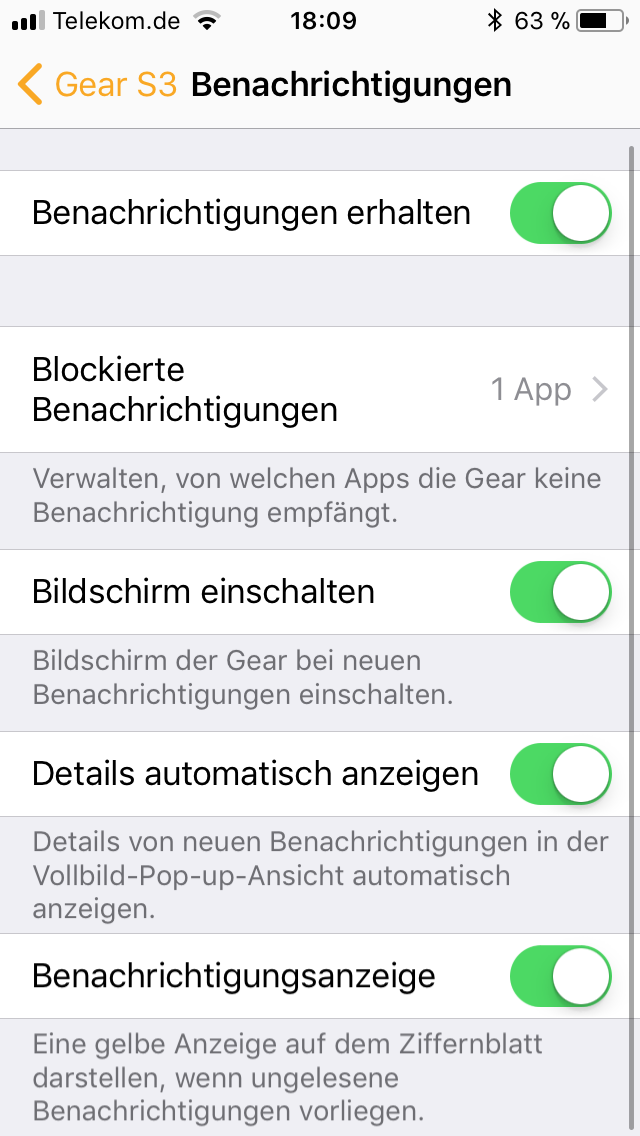 Gear S3 mit iPhone SE Samsung Community