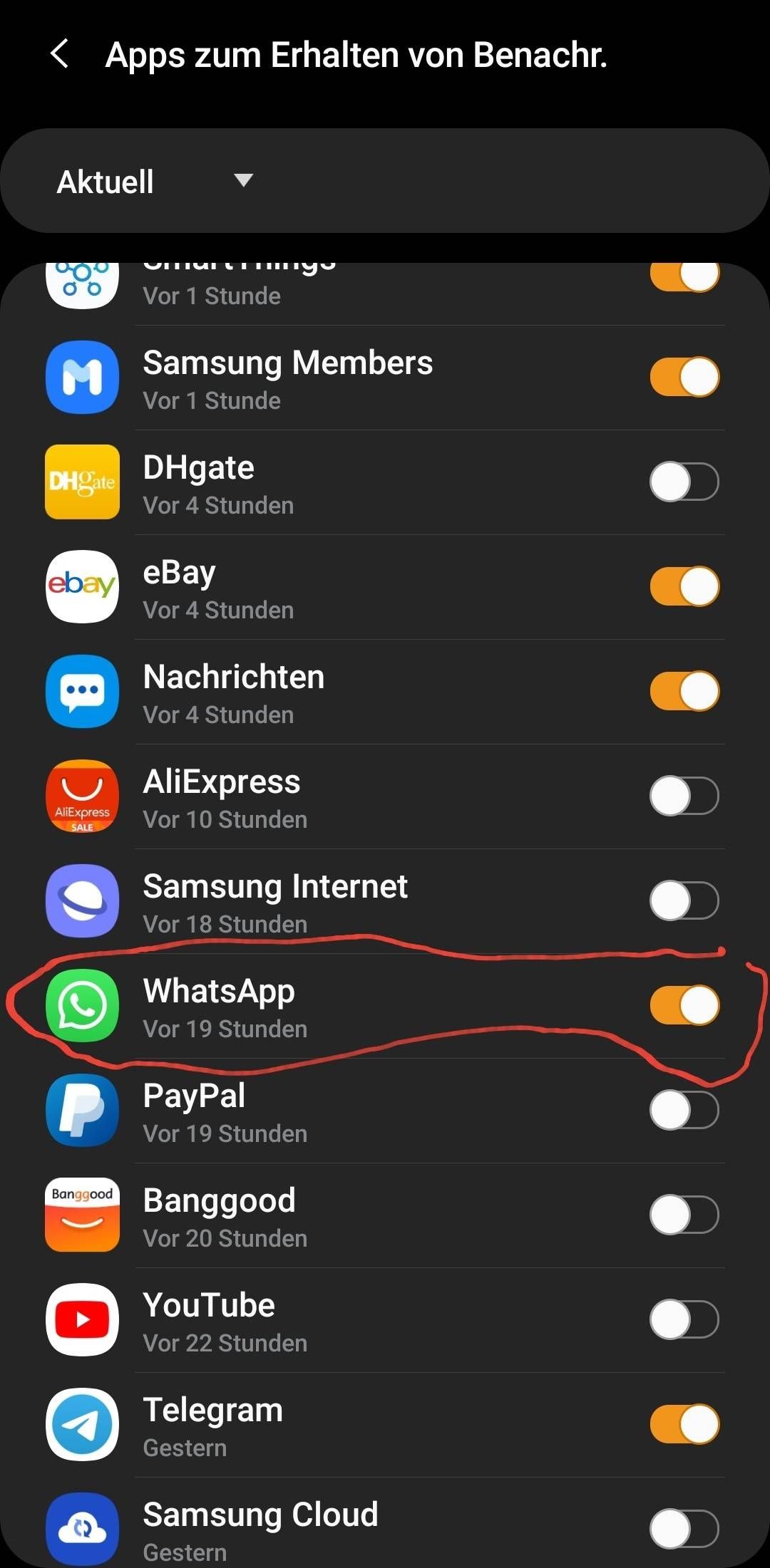 Galaxy Watch Active: Keine Whatsapp Benachrichtigungen - Samsung Community