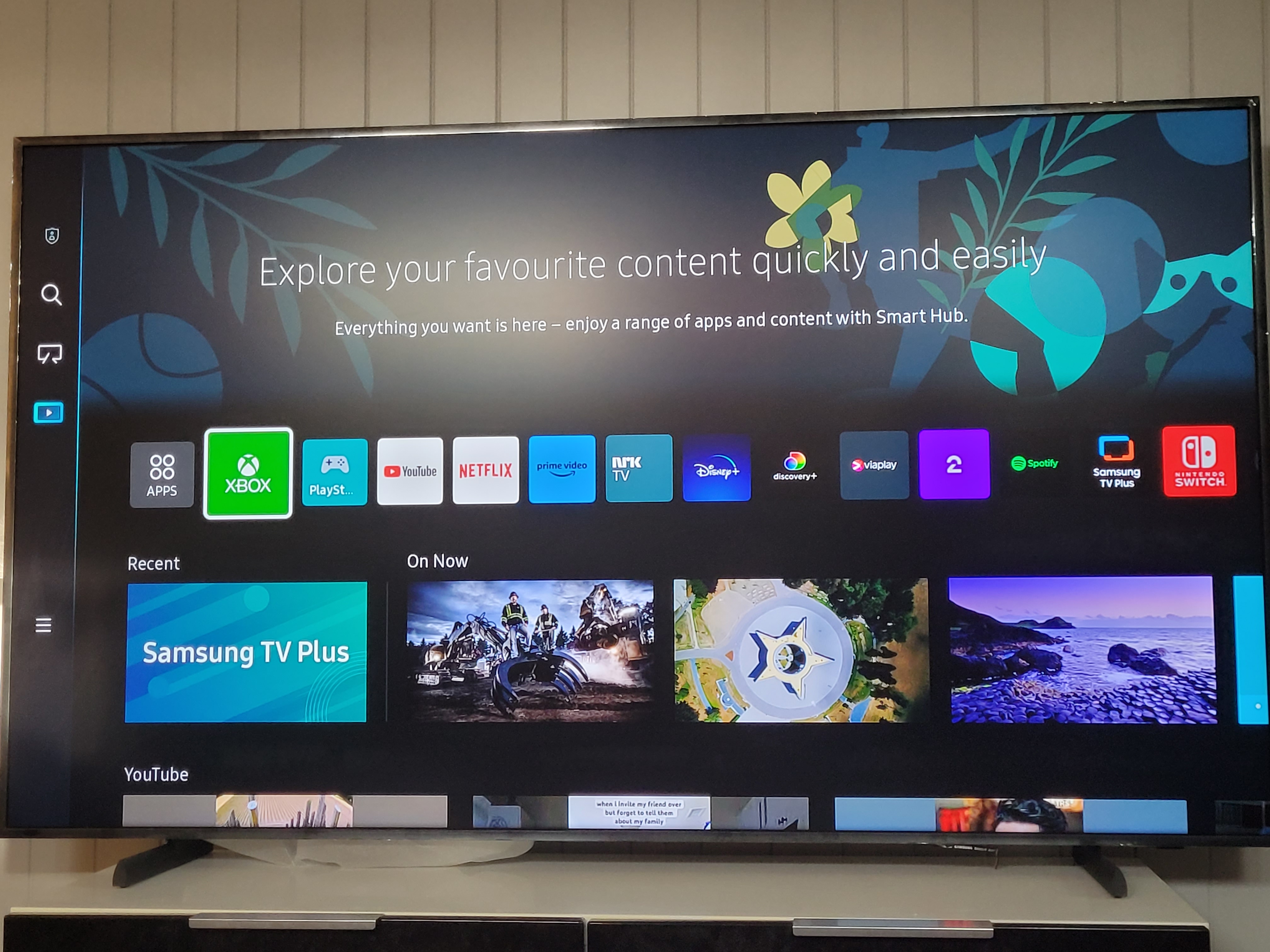remove the Samsung TV Ad from homescreen - Samsung Community