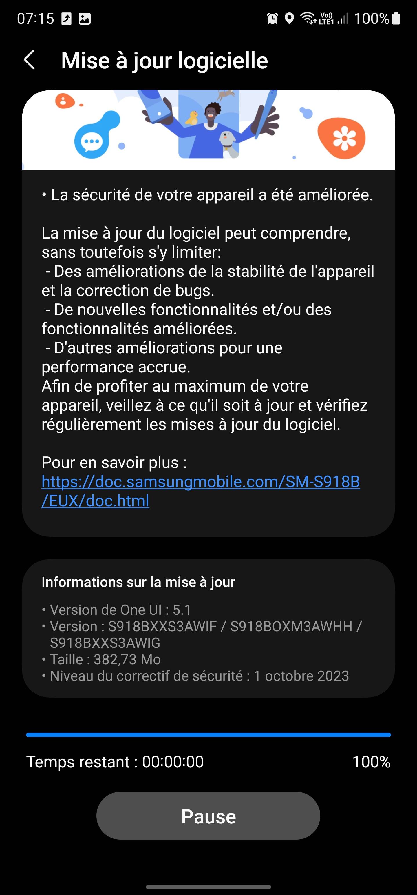 Mise a jour octobre - Samsung Community