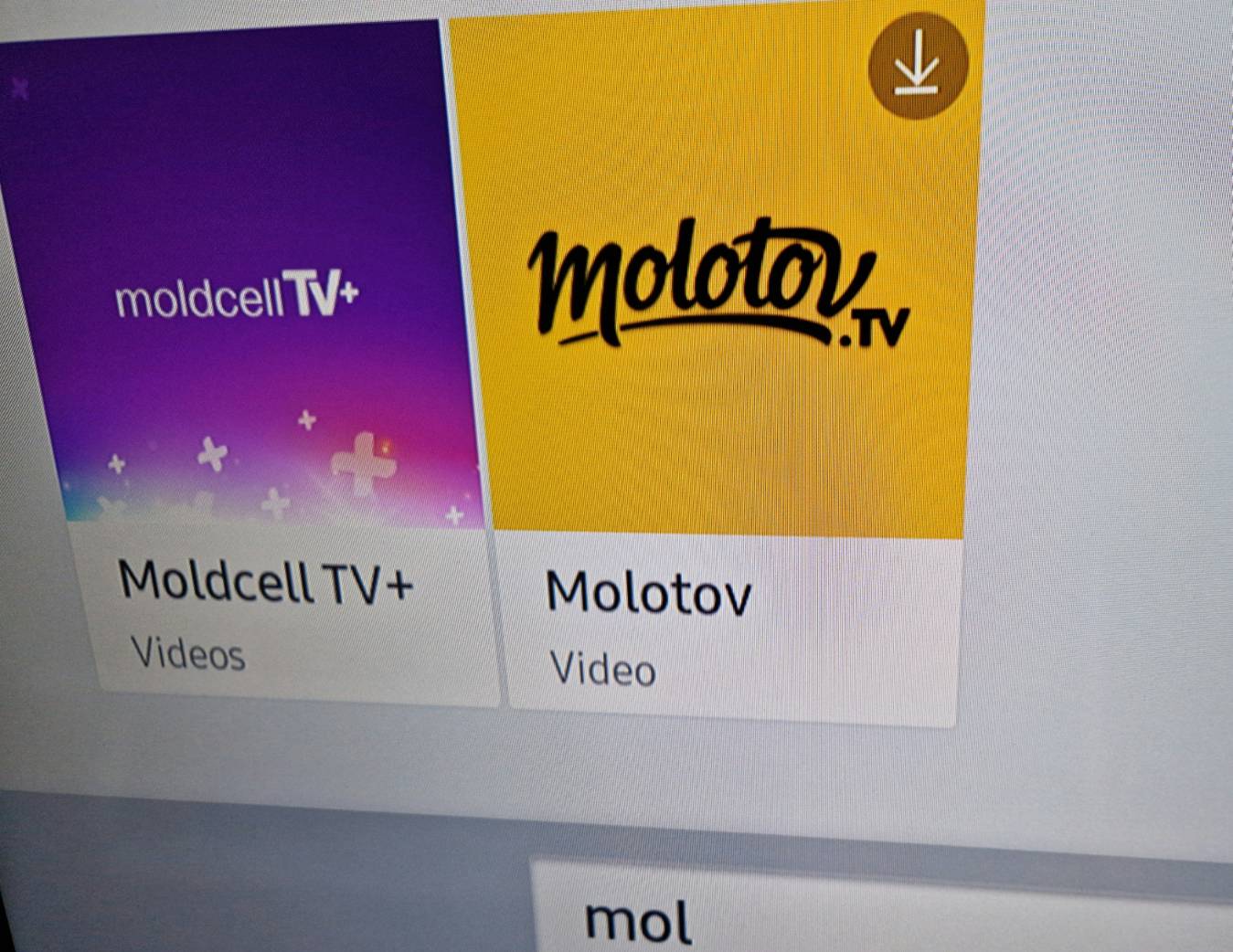 Résolu : Impossibilité de réinstaller Molotov sur ma télé - Samsung  Community