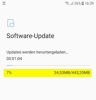 Samsung A3 2017  Update Procedere