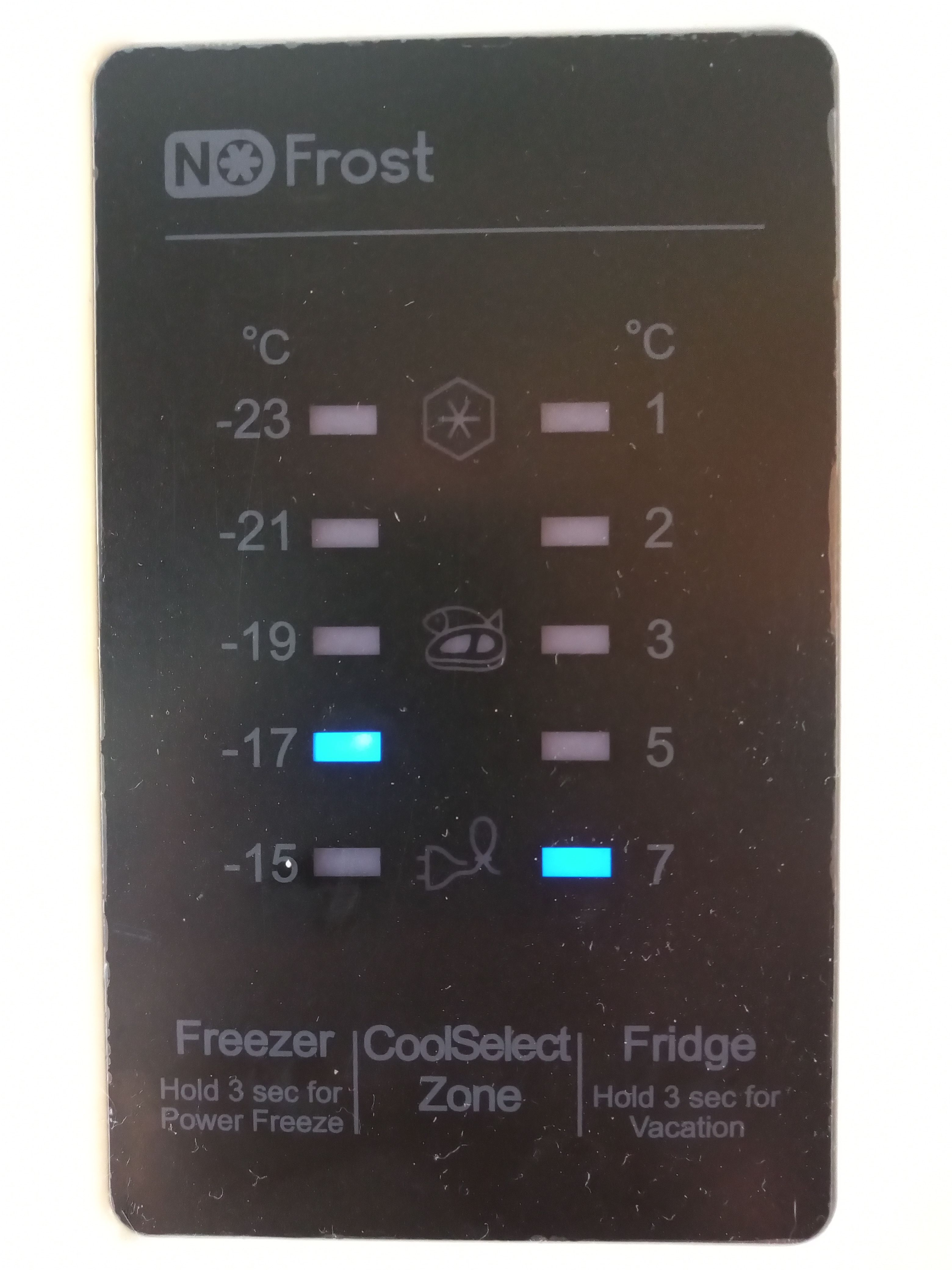 regolazione temperatura frigorifero impostato di fabbrica troppo freddo -  Samsung Community