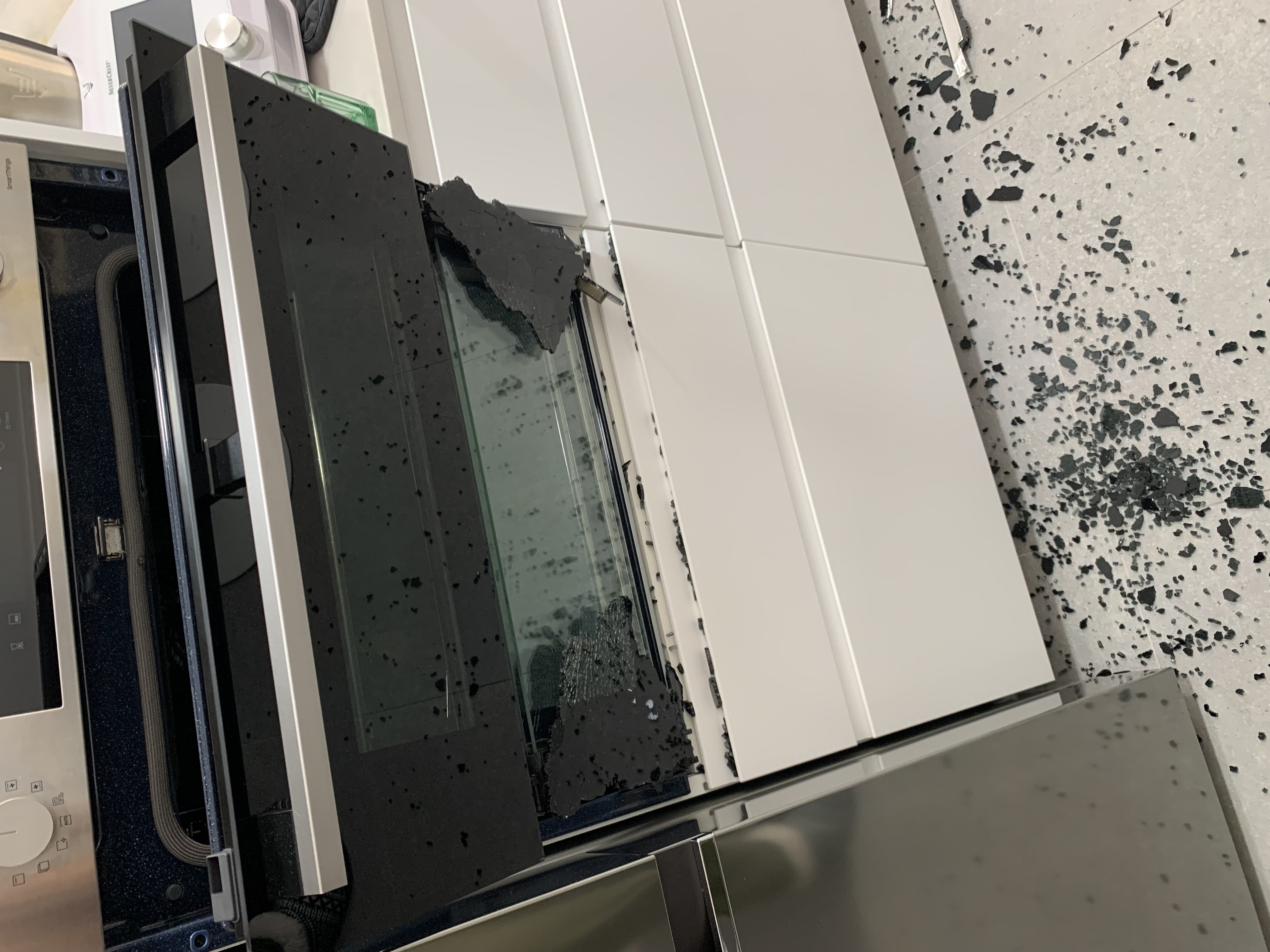 Exploding glass door of oven Samsung Community