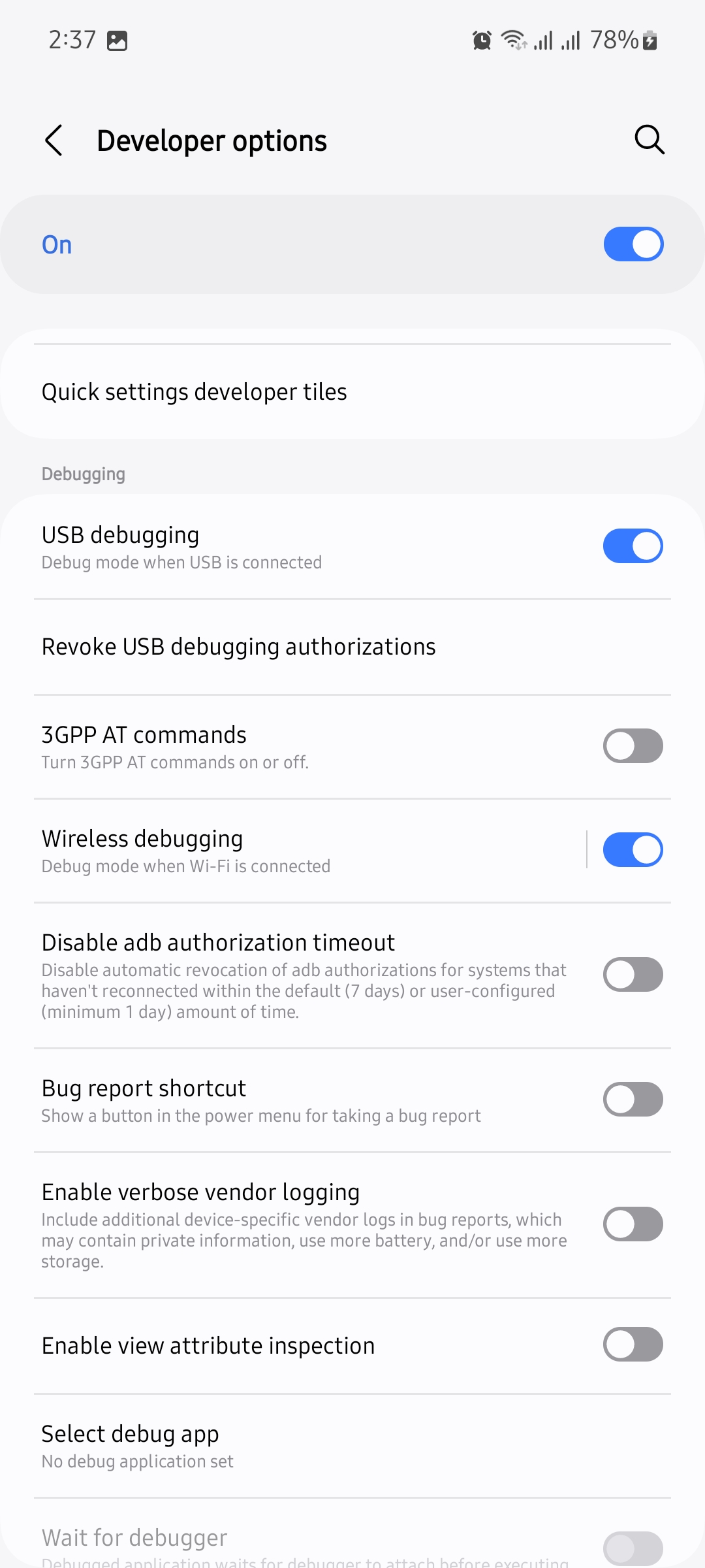 Rezolvat: [Fixat] S23 Ultra Android 14 permanent disable usb debug ...