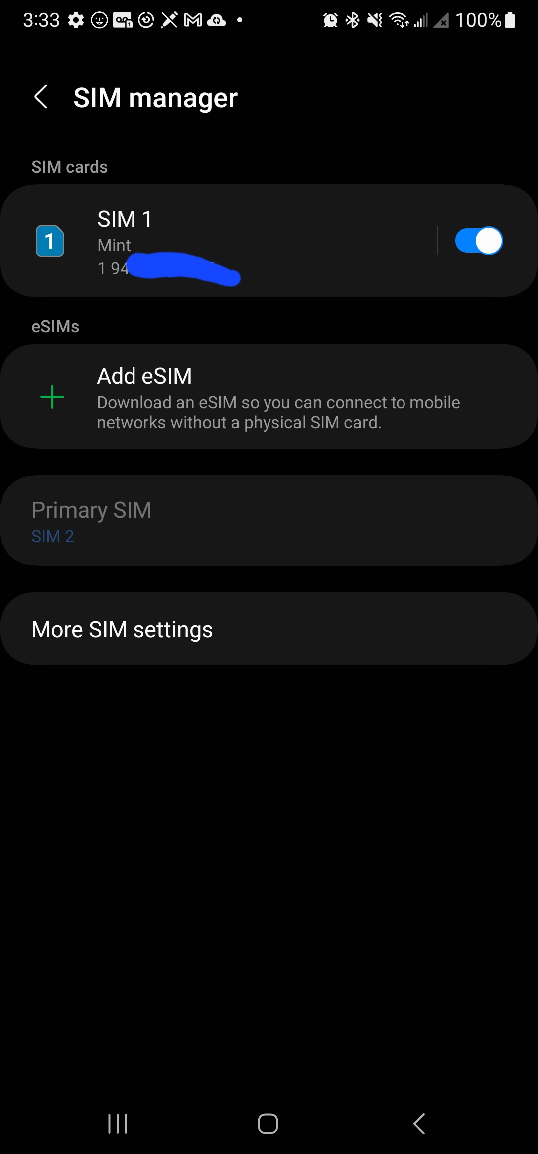 Galaxy Note 20 Ultra 5G not showing esim options - Samsung Community