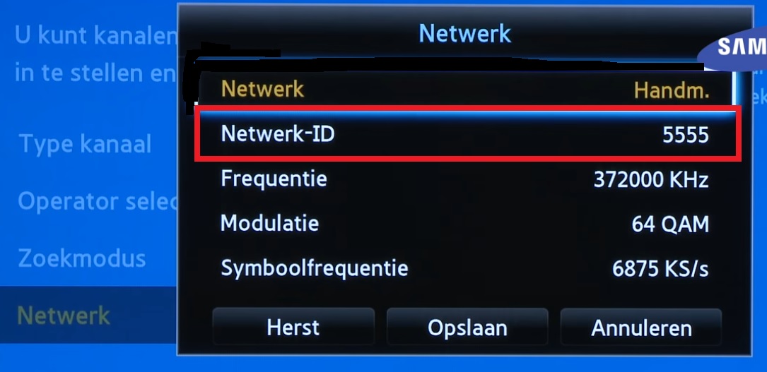 Opgelost Melding Zender is gecodeerd na TV reset. Samsung Community