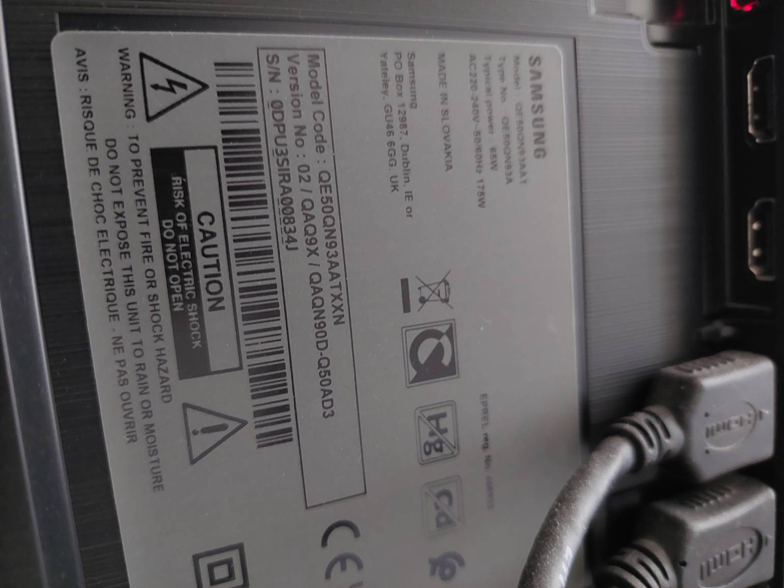 Melding netwerkkabel wel of niet aangesloten Pagina 2 Samsung Community