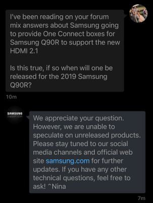 New connect box with 2.1 hdmi upgrade - Page 2 - Samsung Community