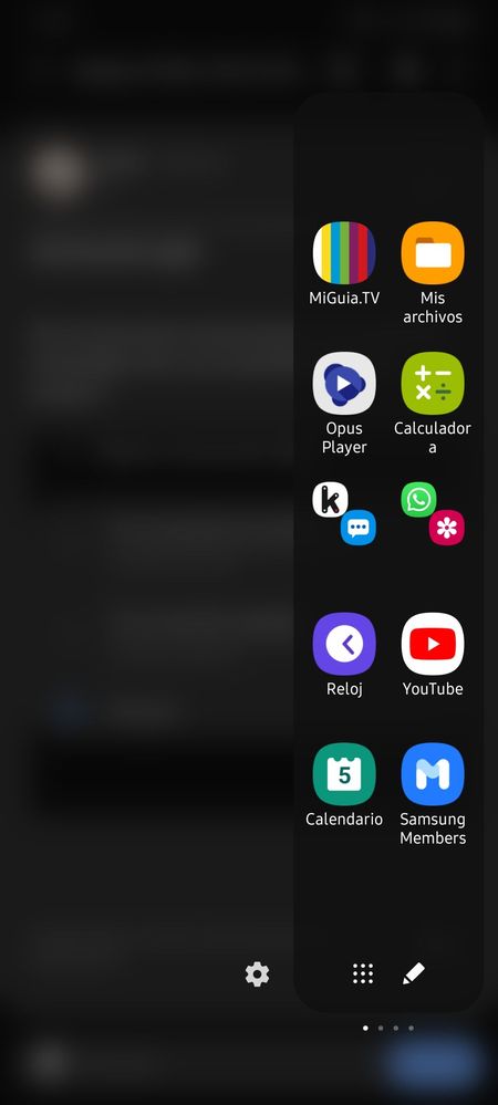 Solucionado: pantalla Edge - Samsung Community