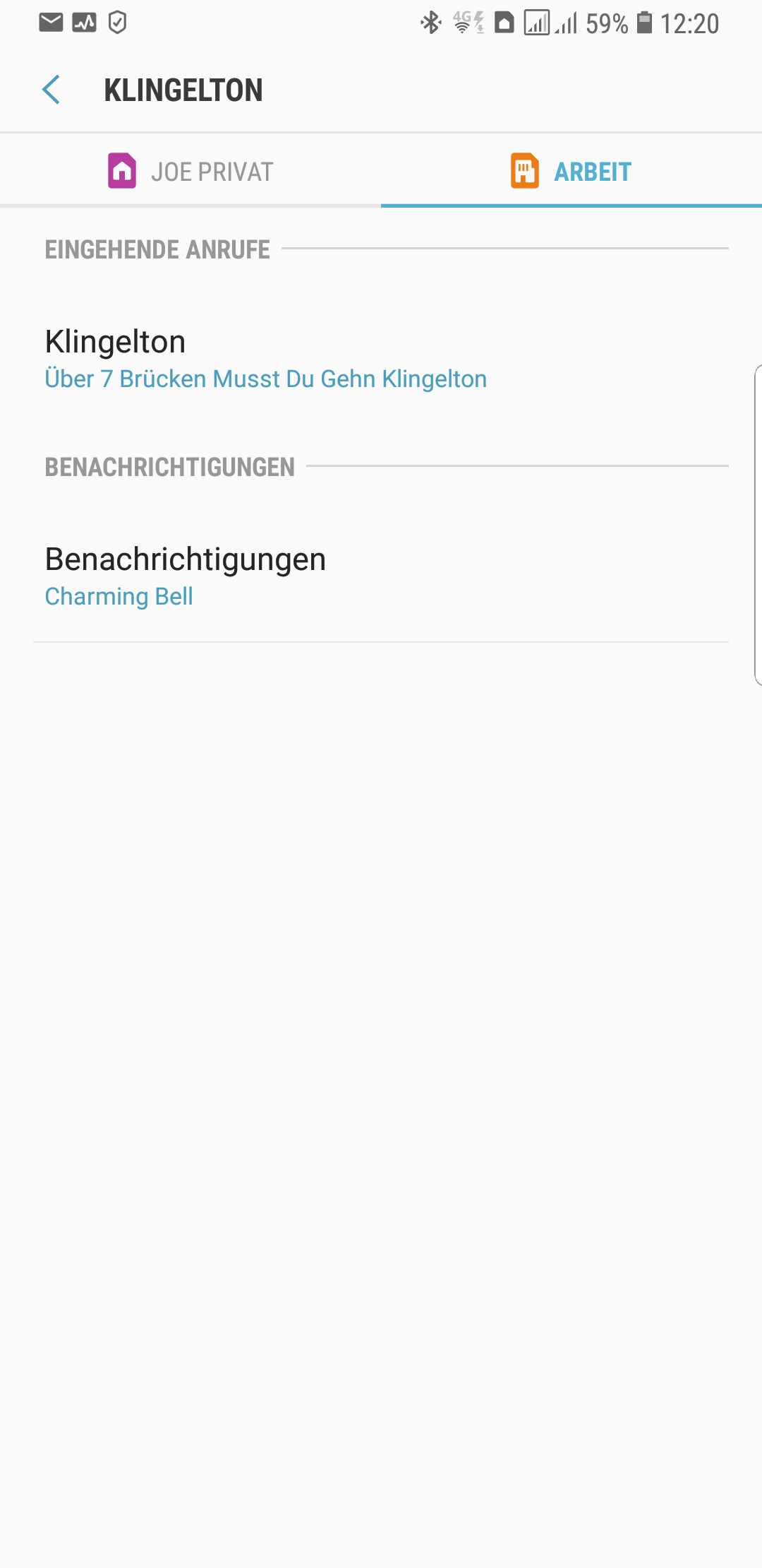 Gelost Samsung Galaxy S9 Duos 2 Klingeltone Einrichten Samsung Community