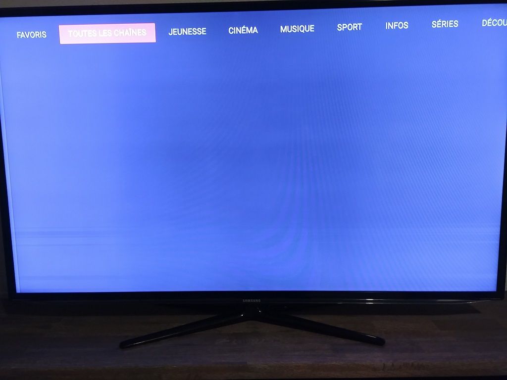 Lignes horizontales TV LED UE55ES6300 - Samsung Community