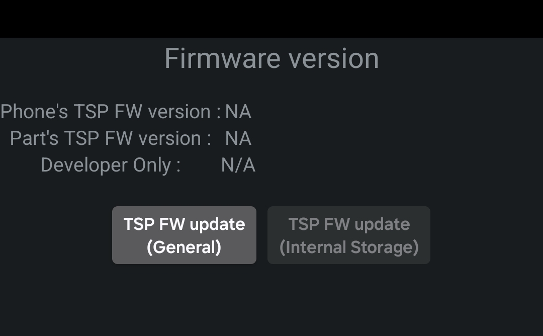 samsung s21 touch screen not working after update