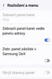 Samsung Internet Browser Nastavení