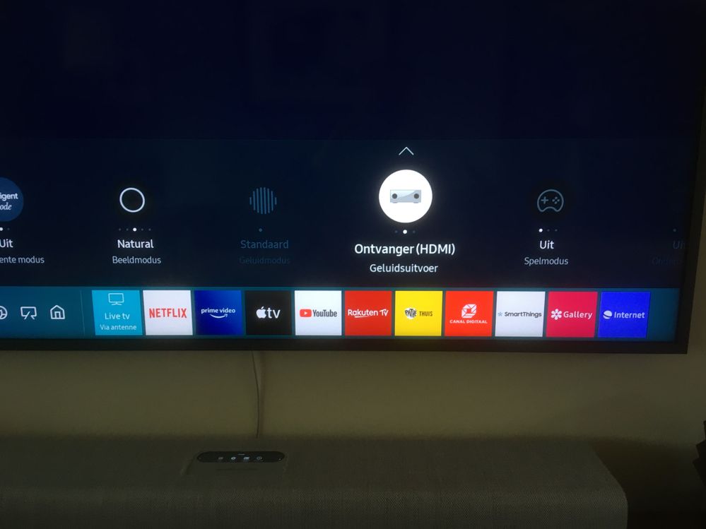 Opgelost: tv gaat steeds van hdmi (soundbar) terug naar geluid via tv -  Samsung Community
