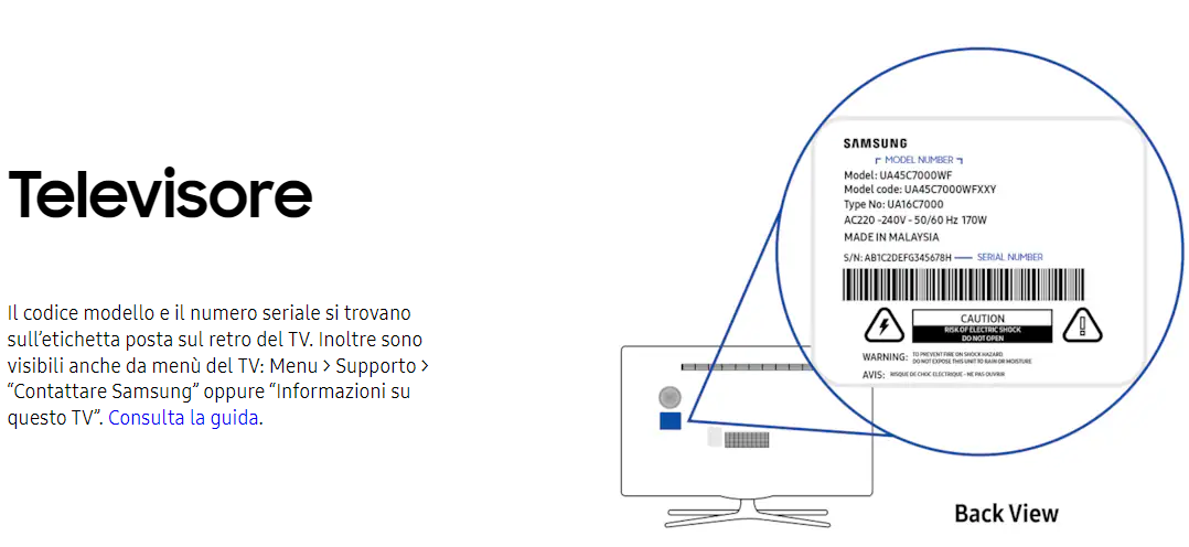 Problema ricezione canali mediaset - Samsung Community