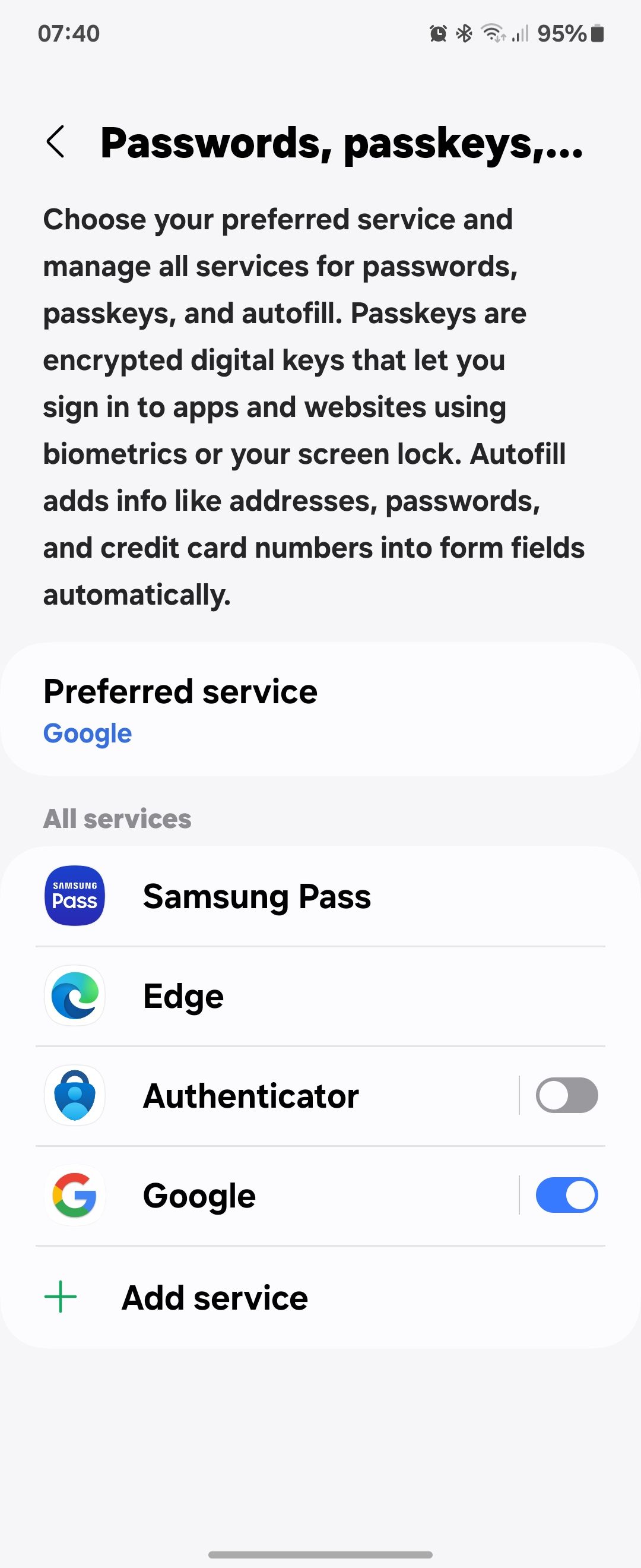 Autofill Not Active Samsung Community