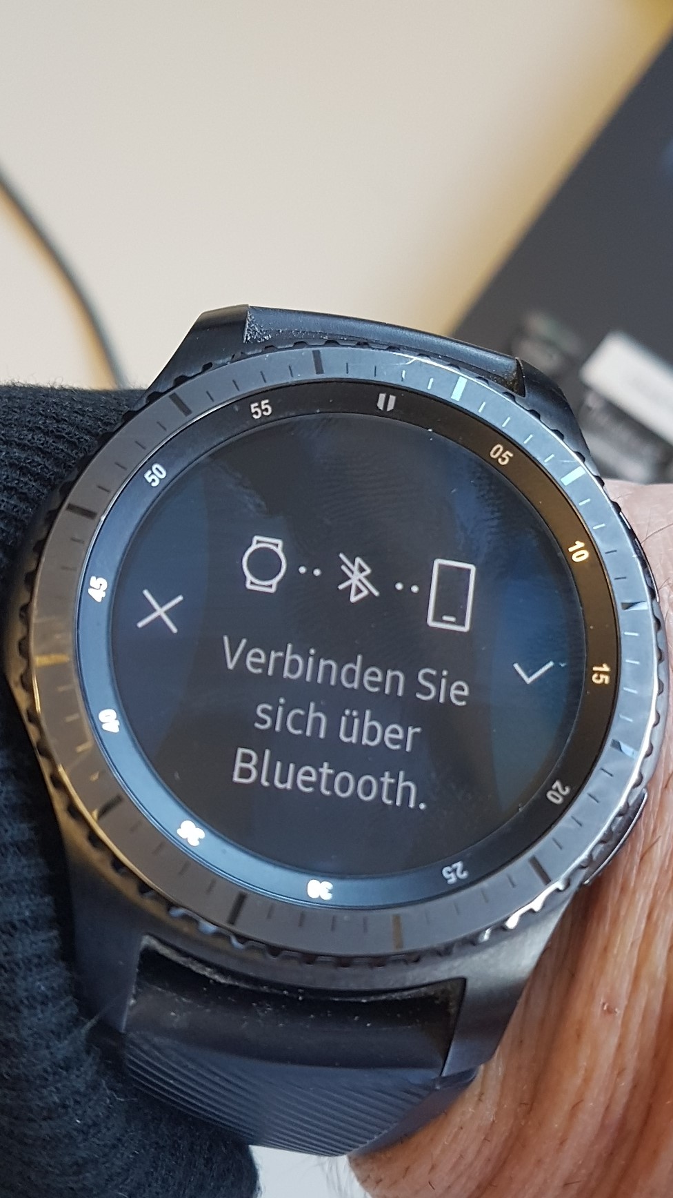 Gelöst: Gear S3 Meldung "Verbinden Sie sich über Bluetooth" - Samsung  Community