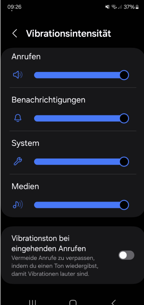 vibration handy verstärken Schwache Vibration A55 5G