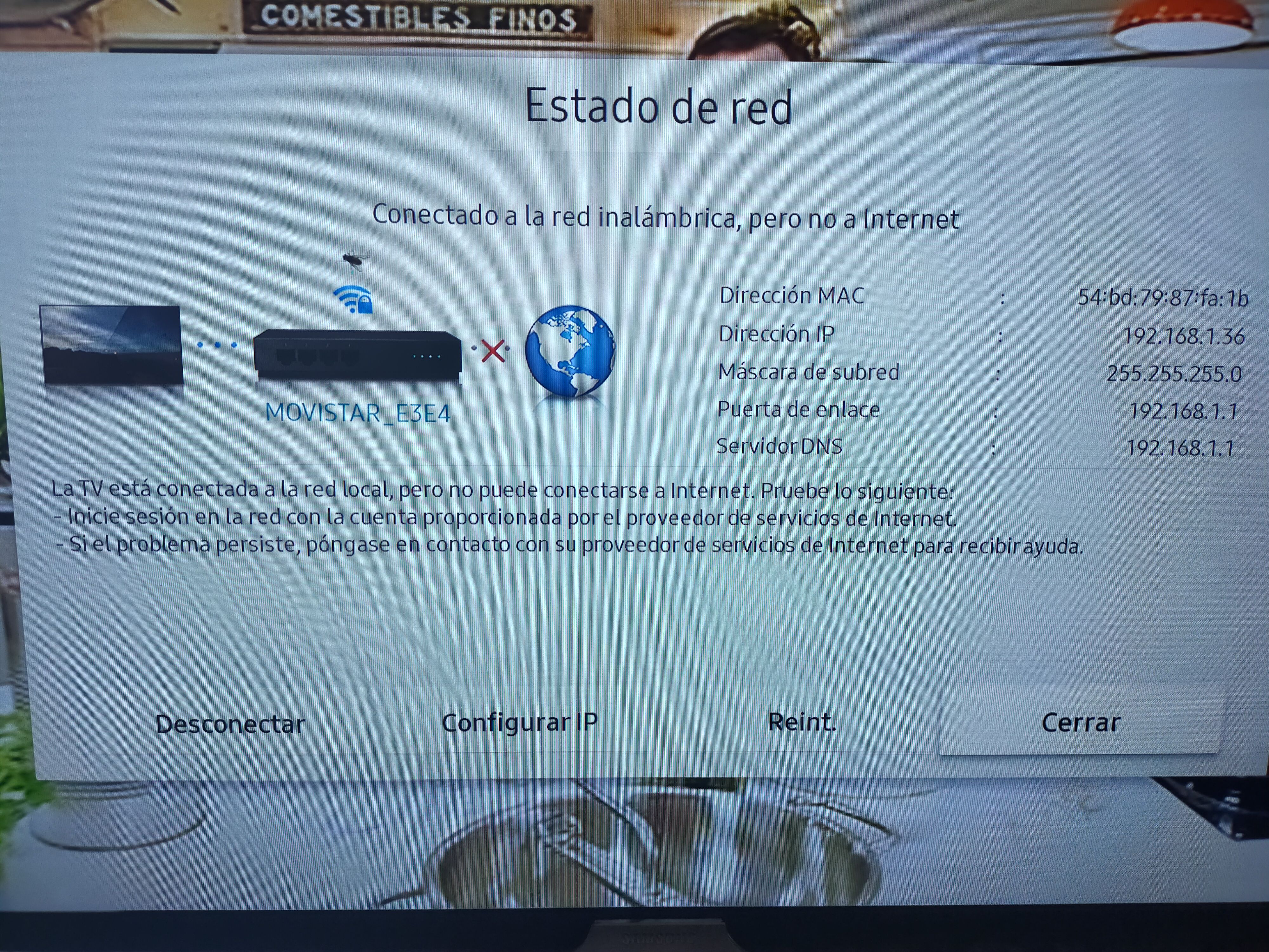 Solucionado: No detecta red inalámbrica - Samsung Community