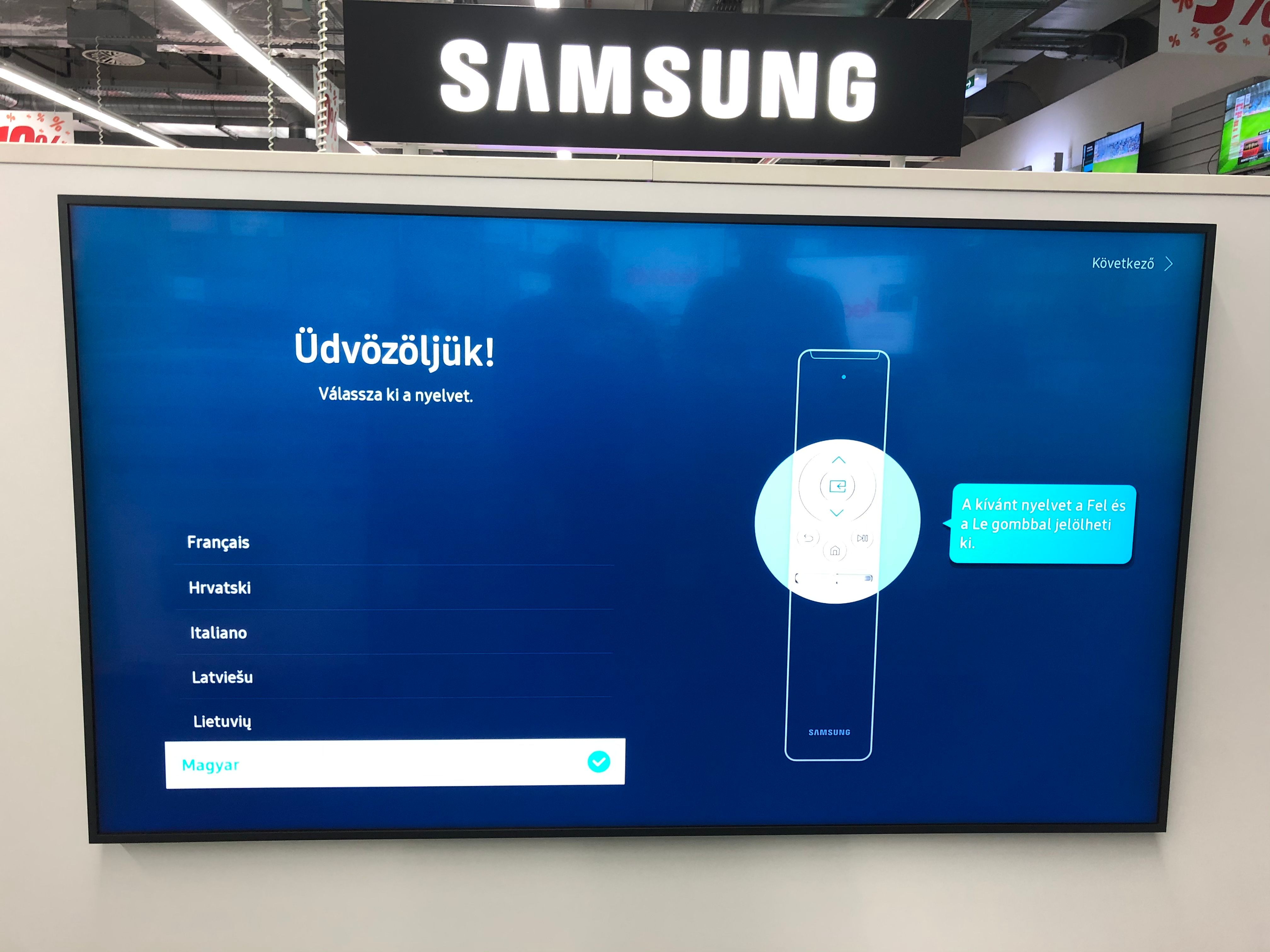 Új Samsung tv beállítása - Samsung Community
