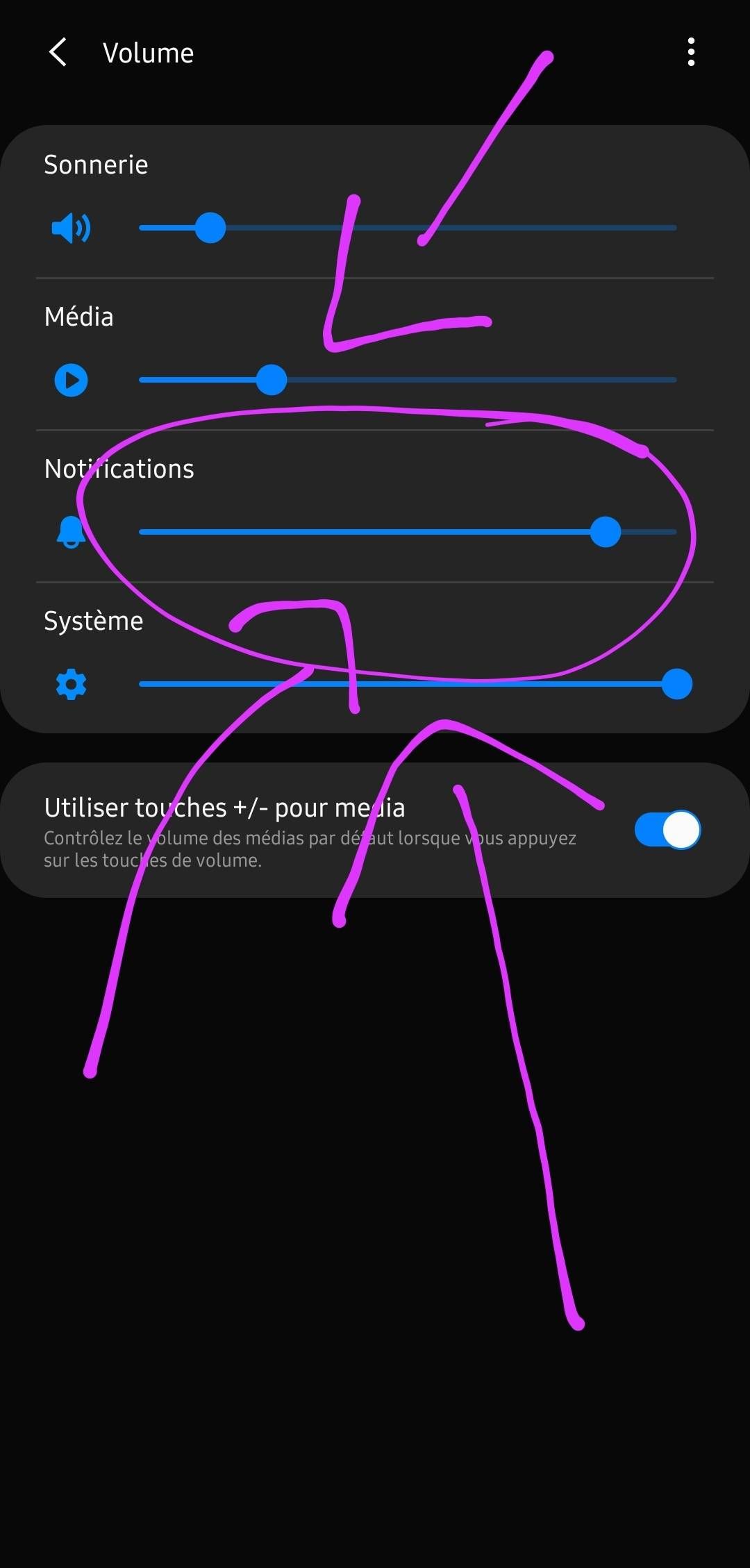 volume de l'alarme Samsung Community