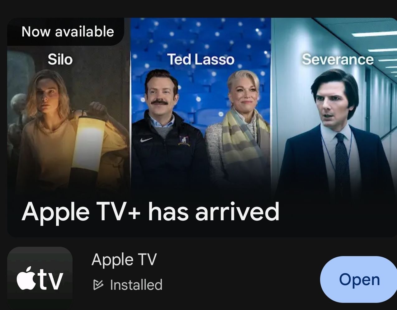 Apple TV app now available on Google Play Store - Samsung Community