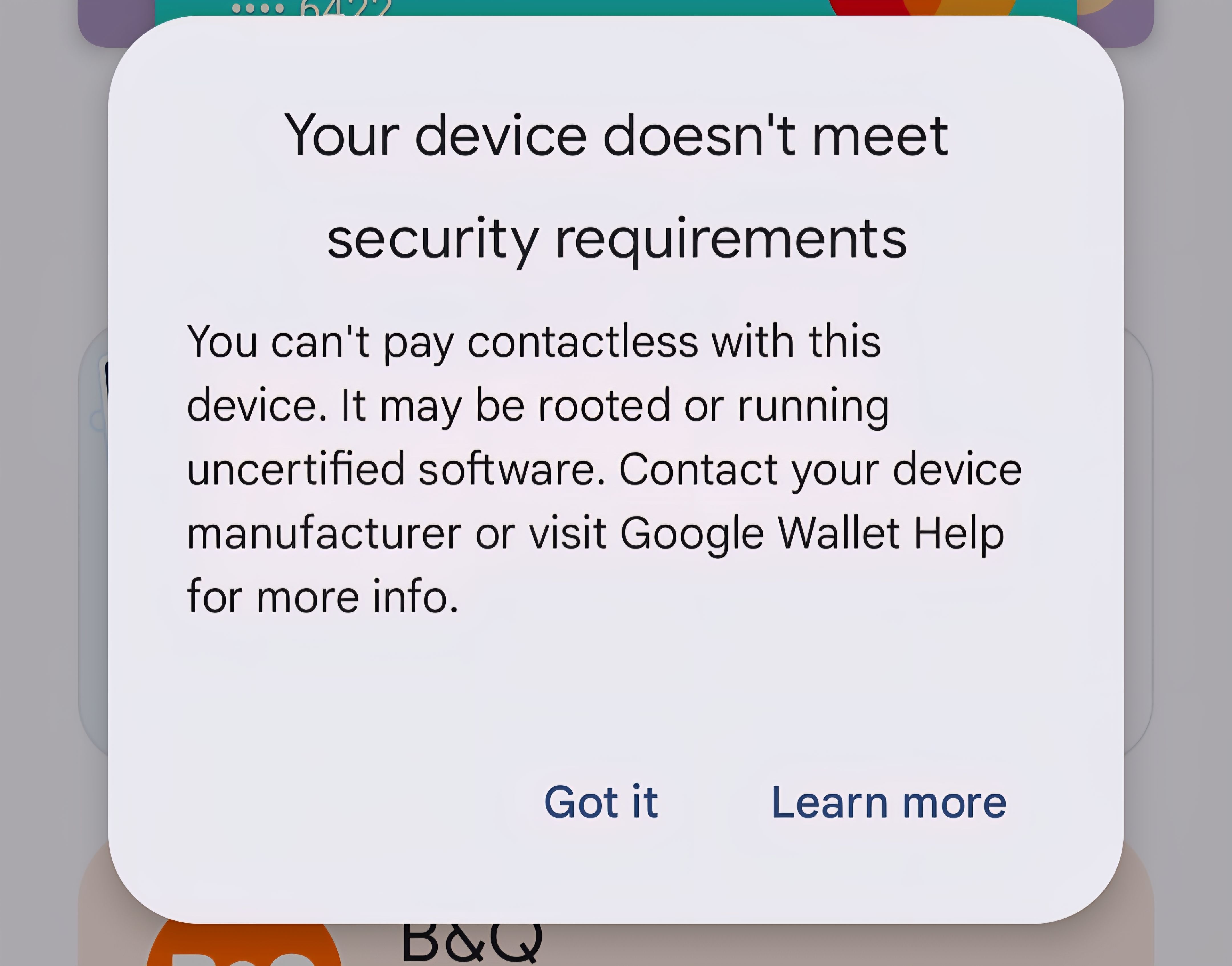 Solved: Can't use contactless payments - Samsung Community