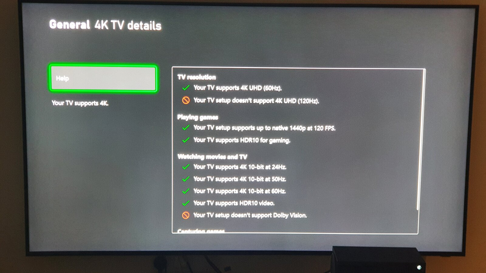 Q900R 8k TV - 4k 120hz not supported on Xbox Series X - Samsung Community