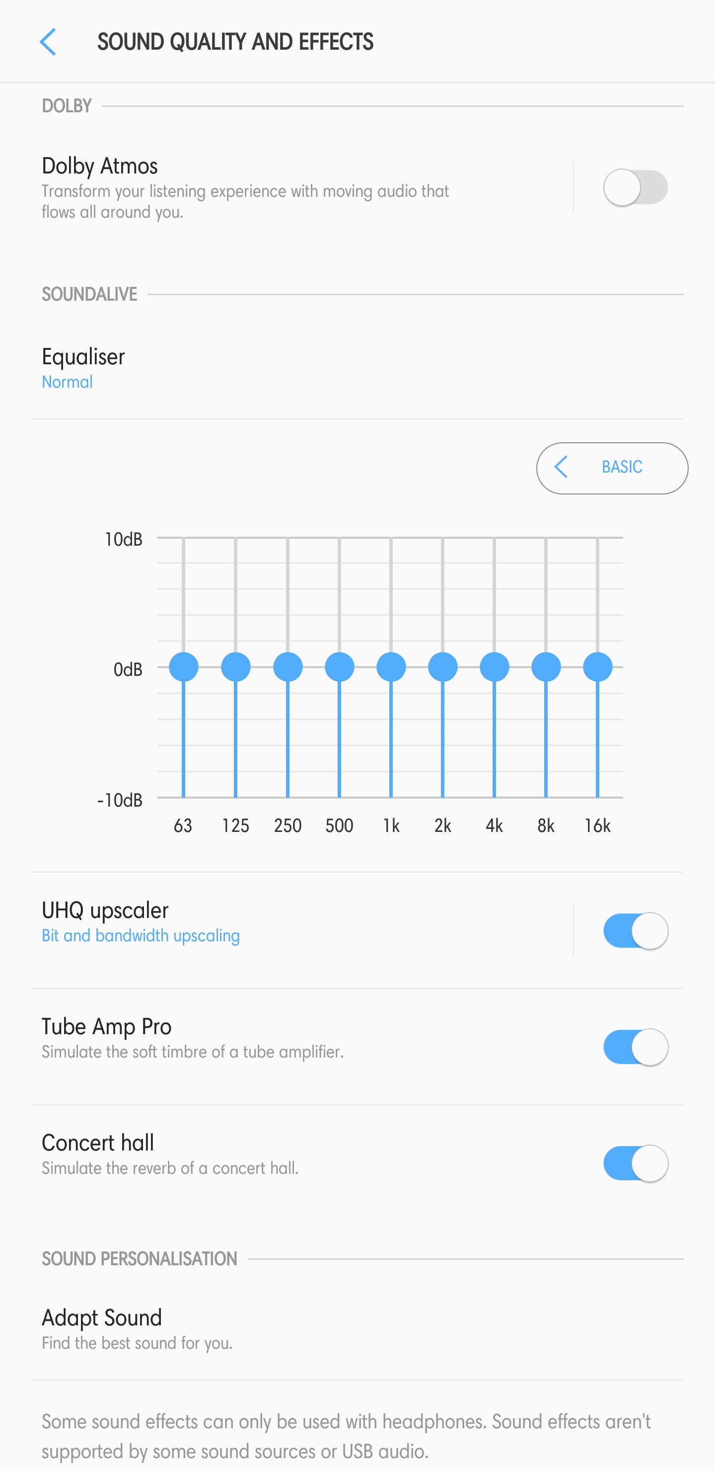 Sound quality & effects. Page 2 Samsung Community
