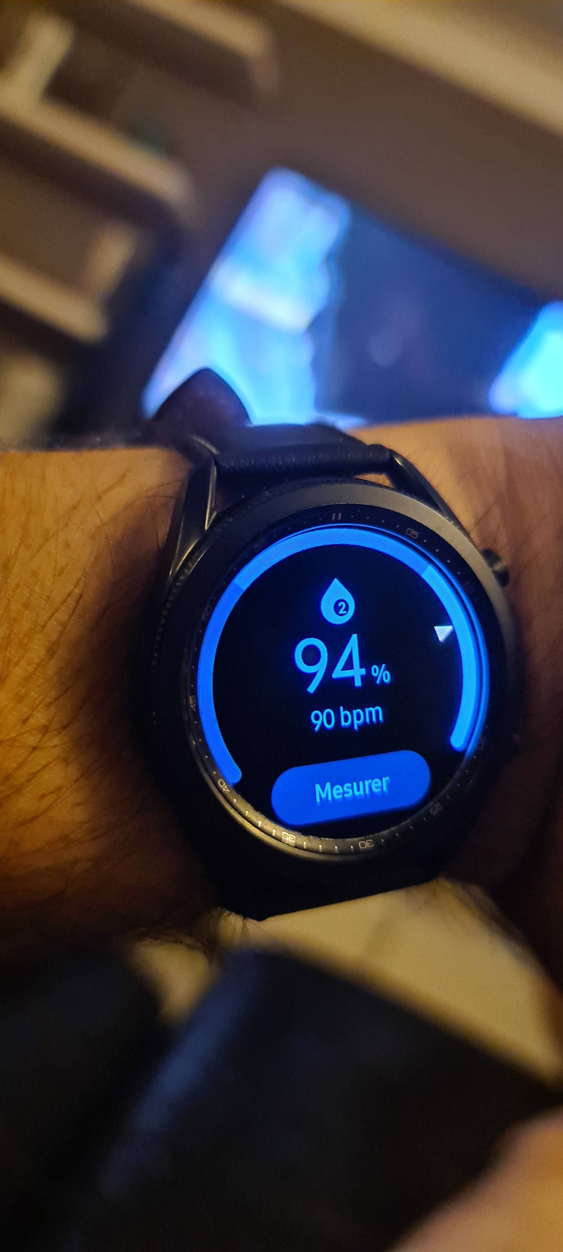 Résolu : Oxygène Galaxy Watch 3 - Samsung Community