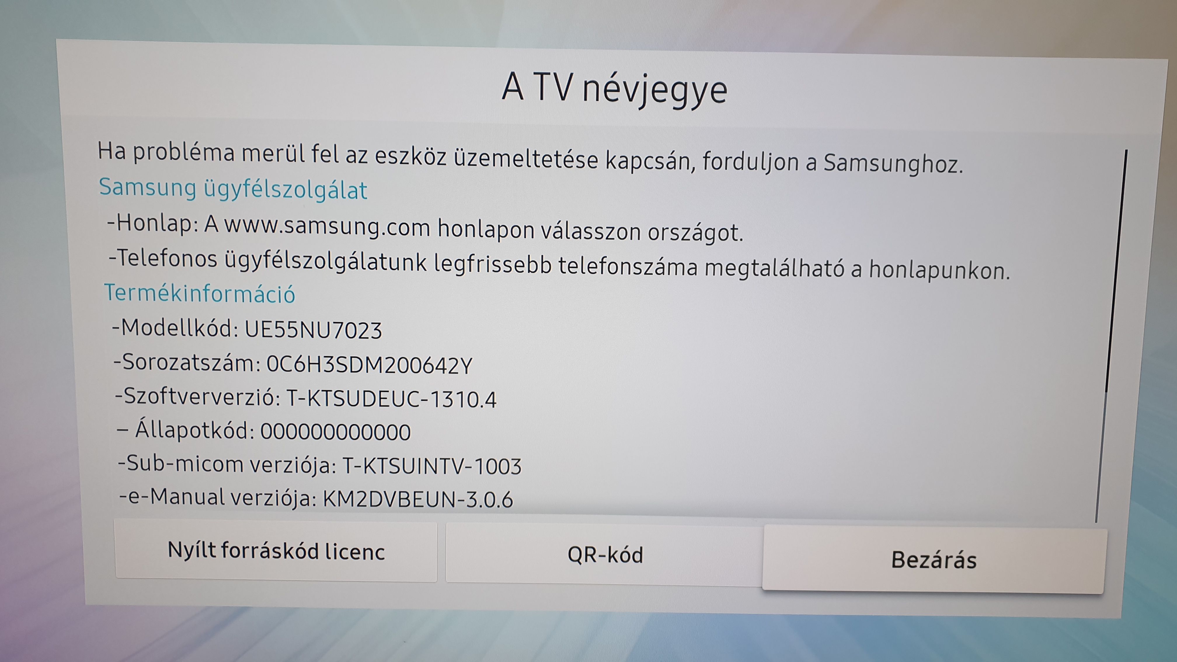 Samsung CI+ modil nem található? - Samsung Community