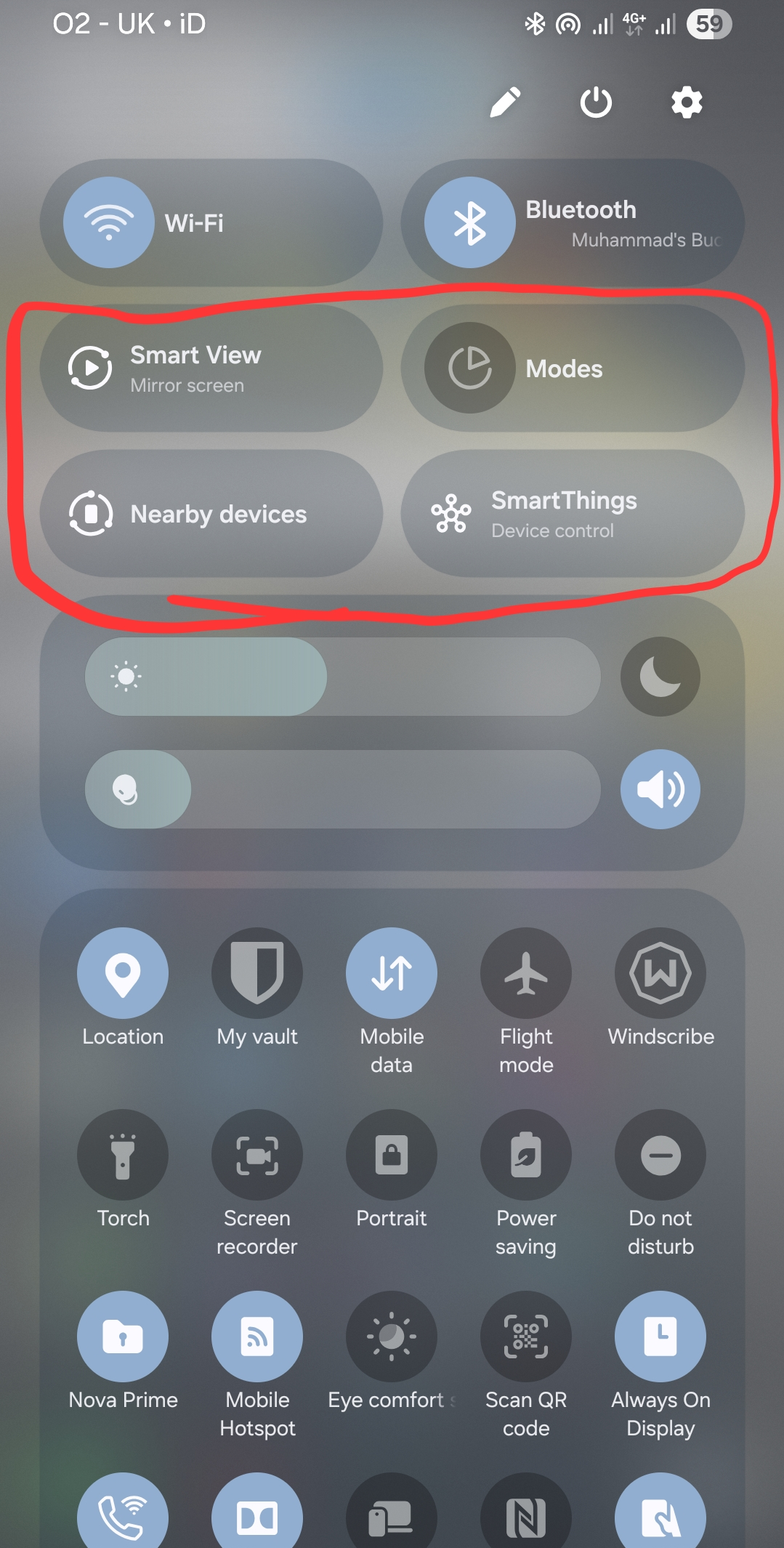 Solved: Remove Smart and Device control from Quick Panel. It takes too ...