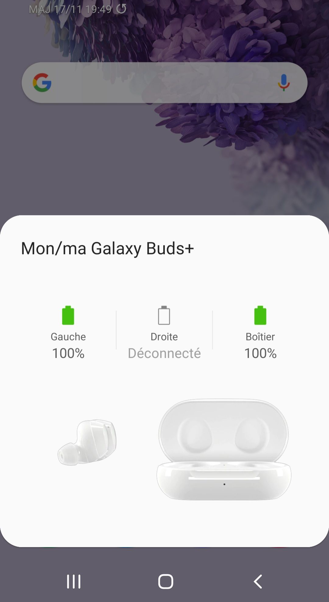 Un de mes galaxy buds ne marche pas - Samsung Community