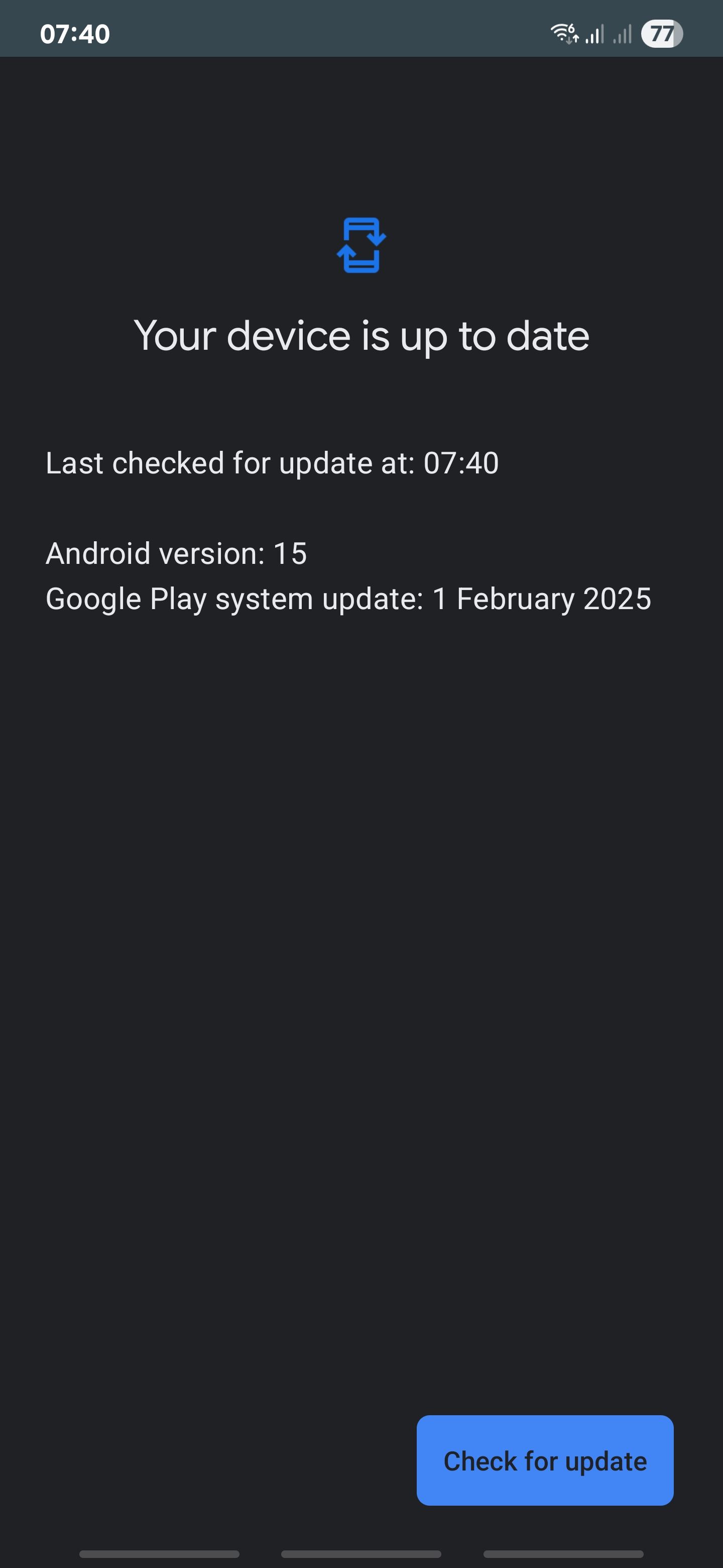 Google Play system update stuck on Feb 1st? - Samsung Community