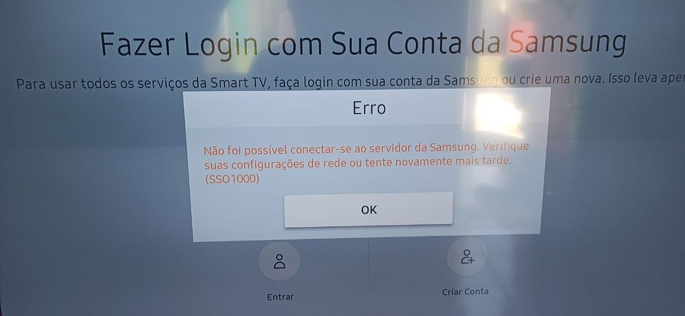 Solucionado: ERRO SAMSUNG SMART TV RU7100 - Samsung Community