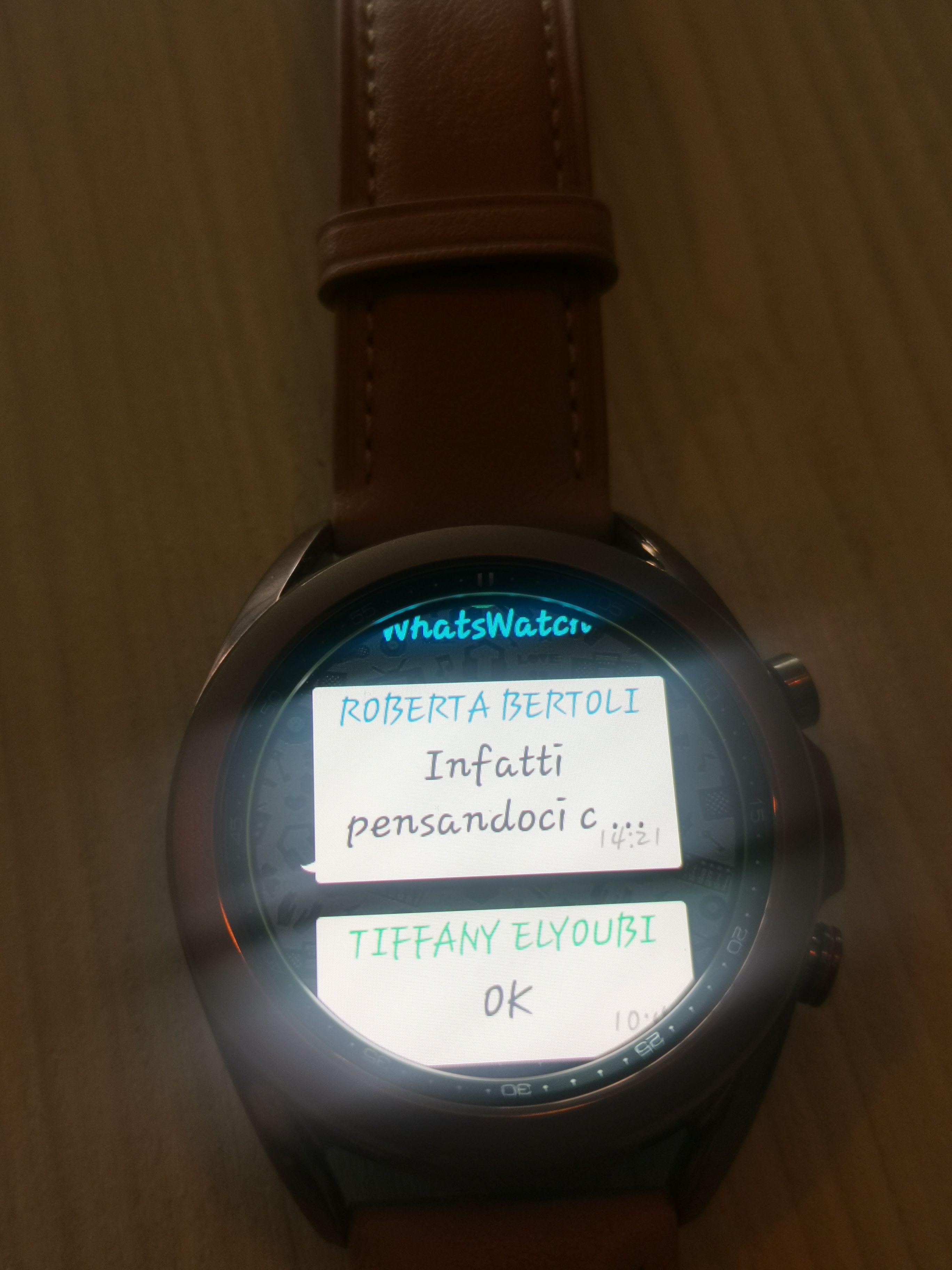 Risolto: Whatsapp su Galaxy Watch - Pagina 5 - Samsung Community