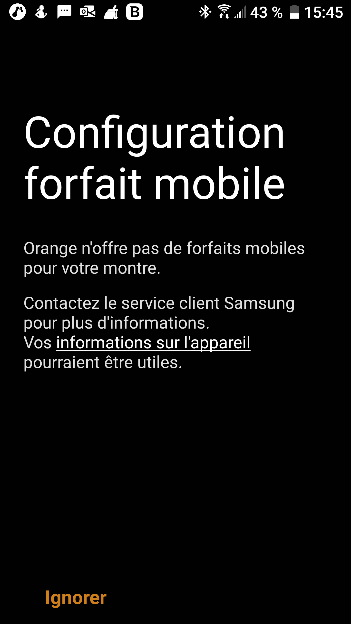 Résolu : Comment activer e-sim sur Galaxy Watch sans Smartphone Samsung -  Samsung Community