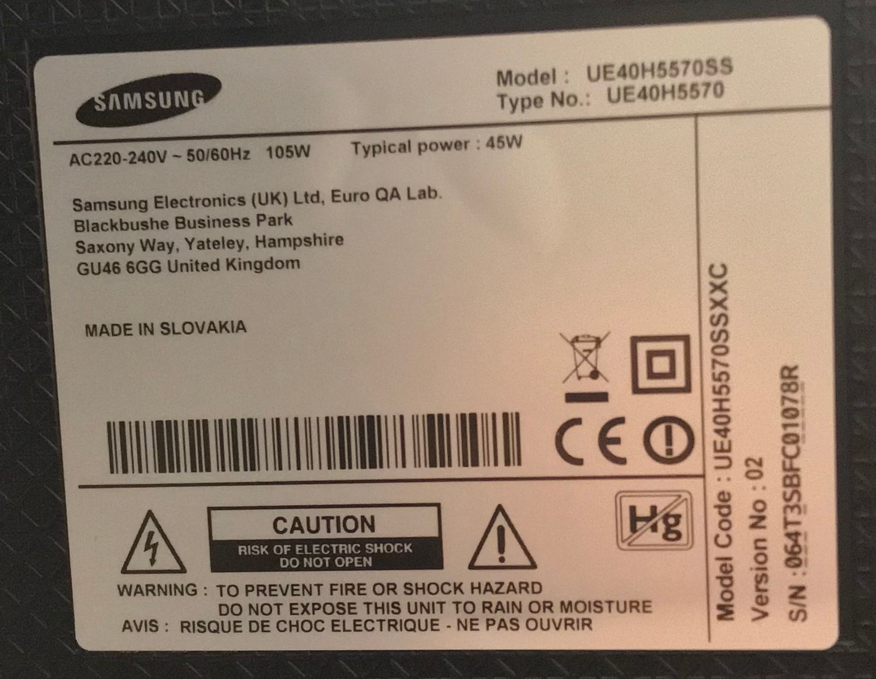 Solucionado: Mi smart tv UE40F5500 ha dejado de conectar a Internet por  cable - Samsung Community