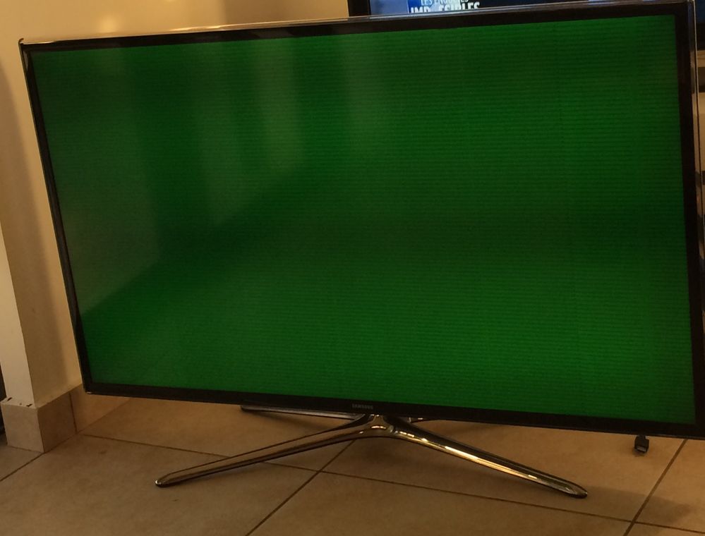 tv ecran vert 😱 - Samsung Community